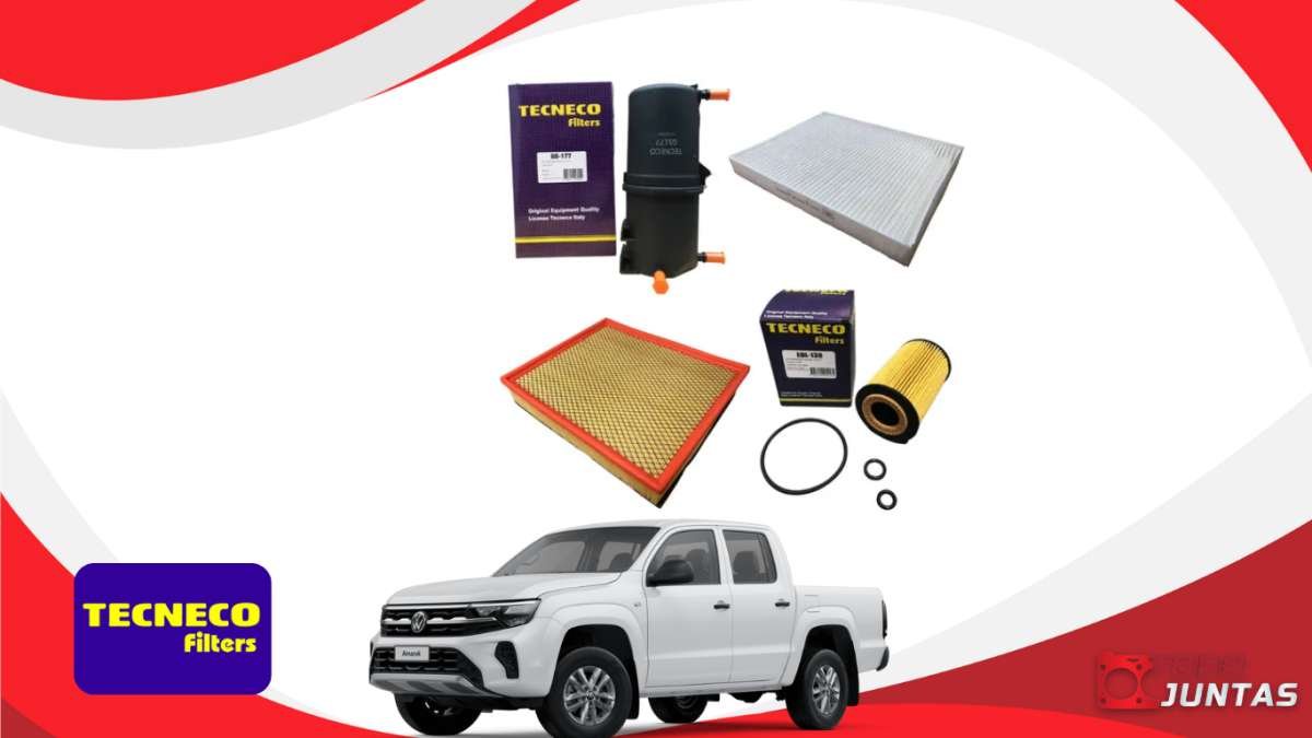 Kit de Filtros Tecneco Filters. VW Amarok con sensor
